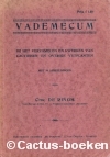 Ringh, Chr. De , - Vademecum bij het verzamelen en kweeken